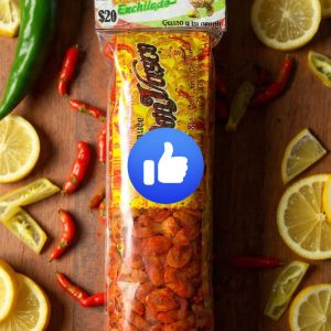 Cacahuate Enchilado con Toque de Limón - Botana Mexicana