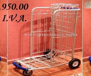 Carrito para Condominio 200 kg – Resistente y Compacto