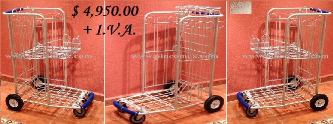 Carrito para Condominio 200 kg – Resistente y Compacto