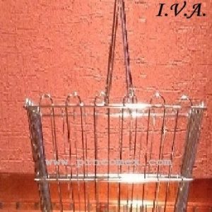Canastilla Cromada Multiusos – Elegancia y Resistencia