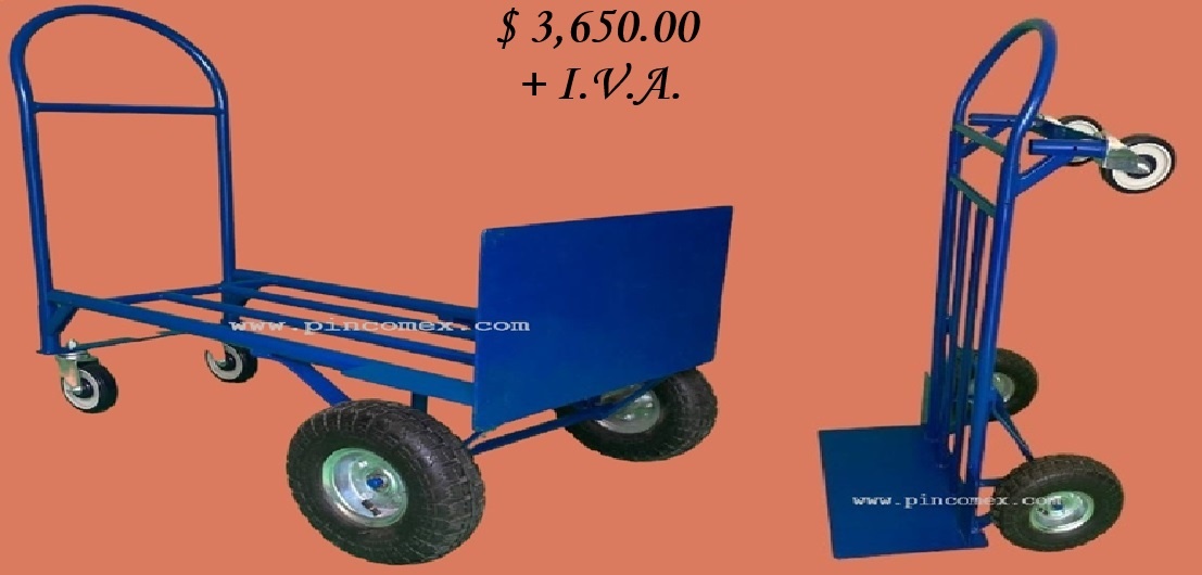 Diablo Convertible en Plataforma 250kg Modelo P-012